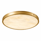 Aureon Alabaster Round Ceiling Lamp