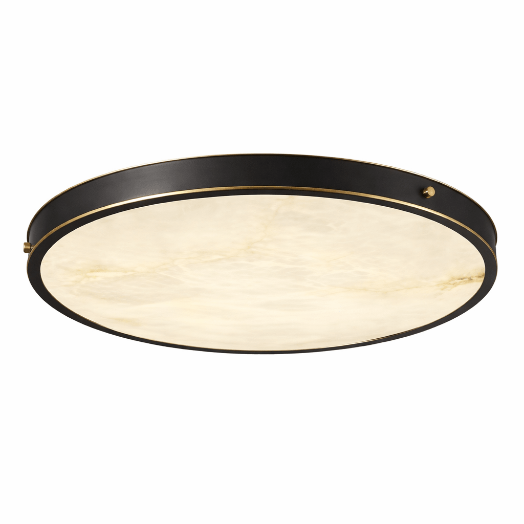 Aureon Alabaster Round Ceiling Lamp