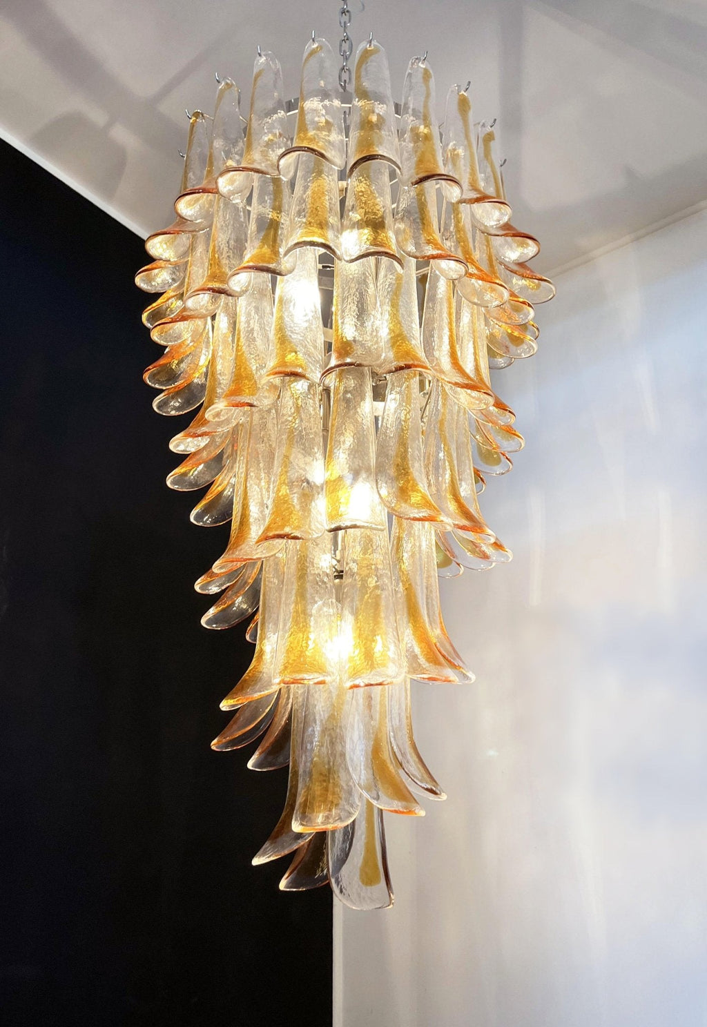 Marigold Glass Chandelier