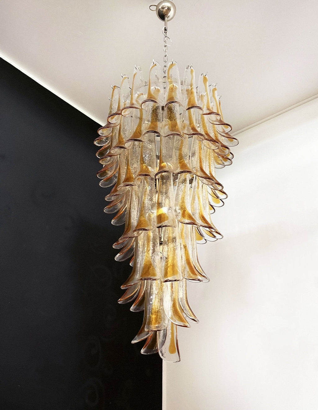 Marigold Glass Chandelier