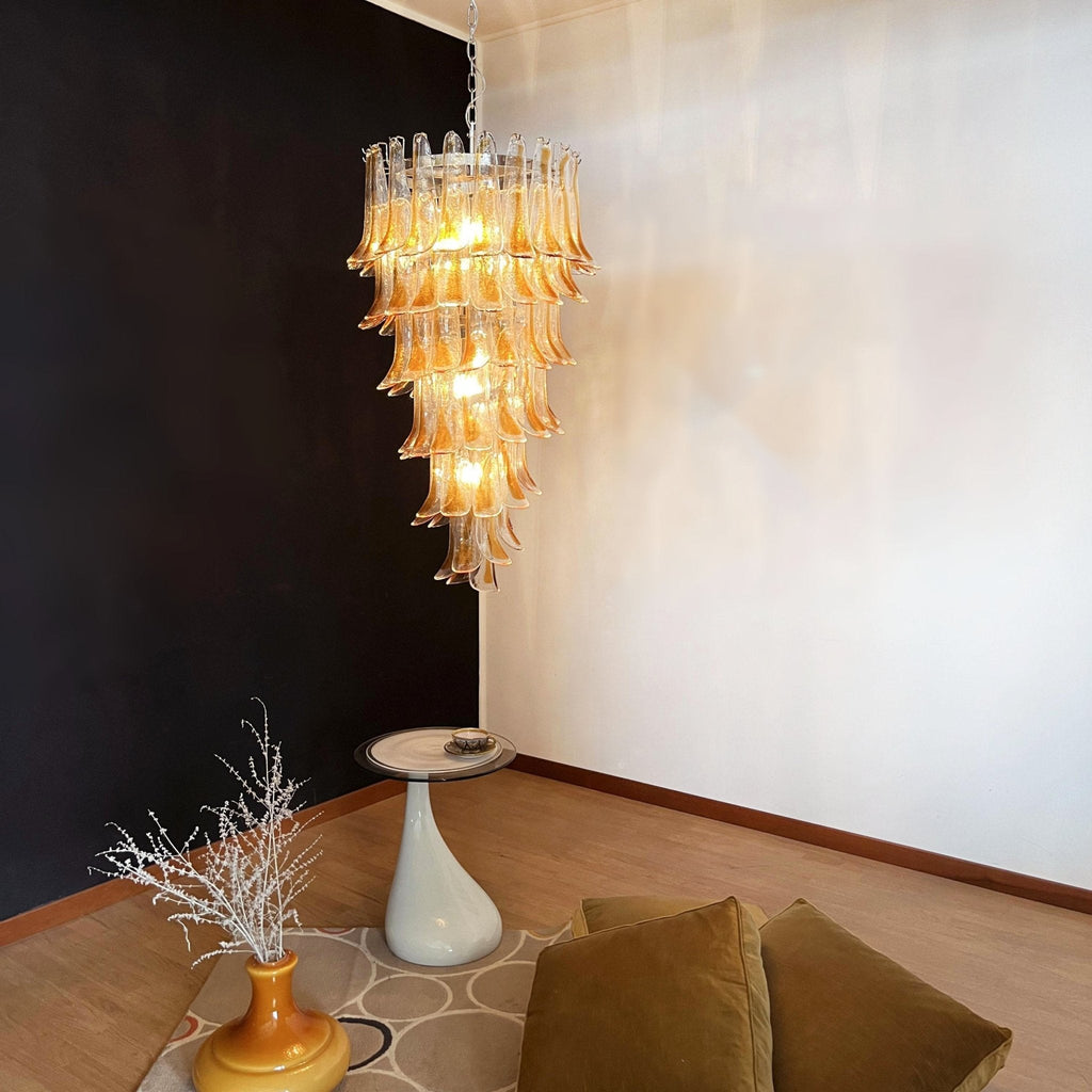 Marigold Glass Chandelier