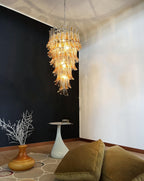 Marigold Glass Chandelier