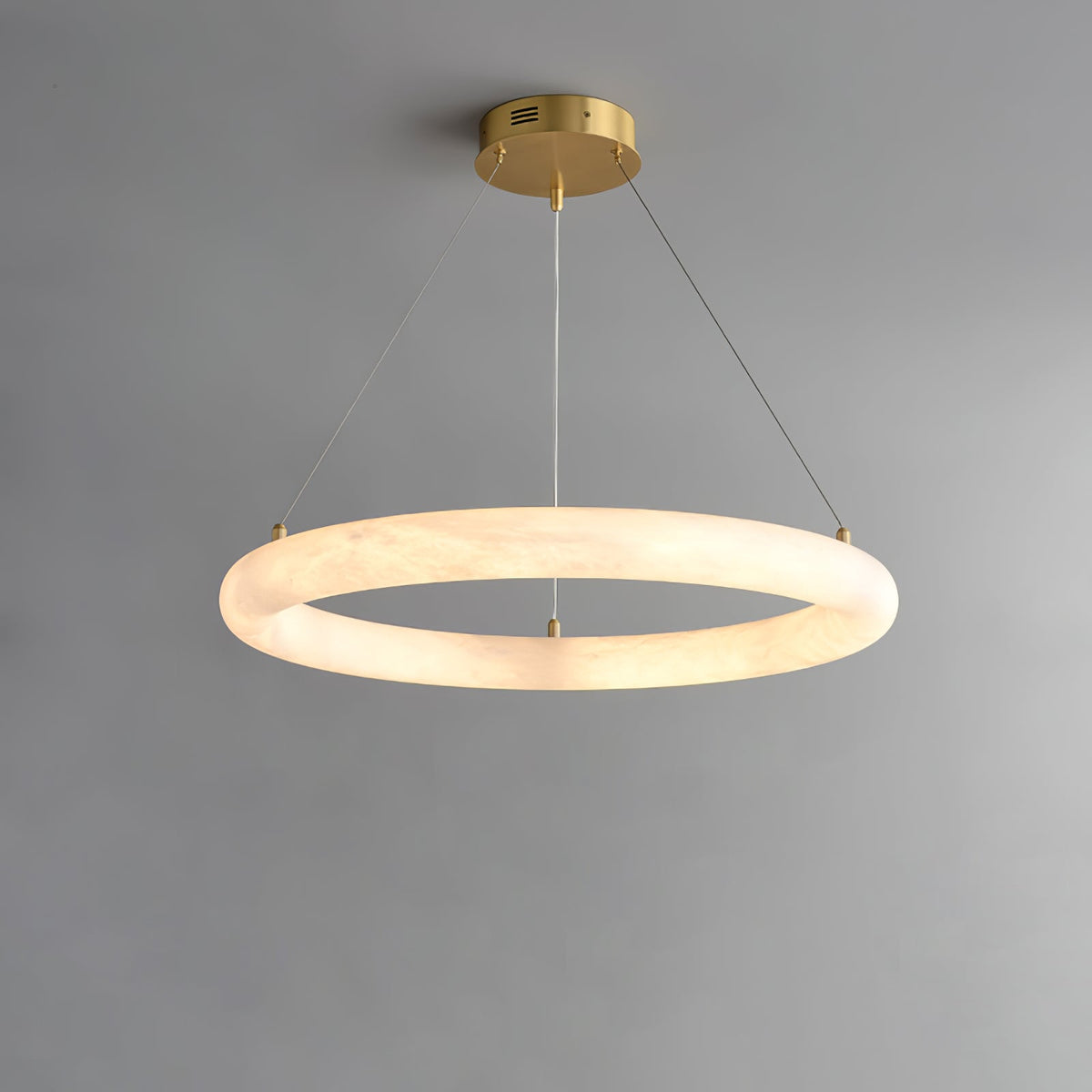 Halo di Pietra Alabaster Chandelier