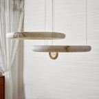 Halo di Pietra Alabaster Chandelier