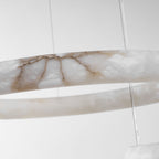 Halo di Pietra Alabaster Chandelier