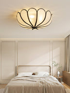 Aurelia Natural Fiber Petal Ceiling Light