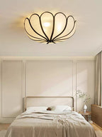 Aurelia Natural Fiber Petal Ceiling Light