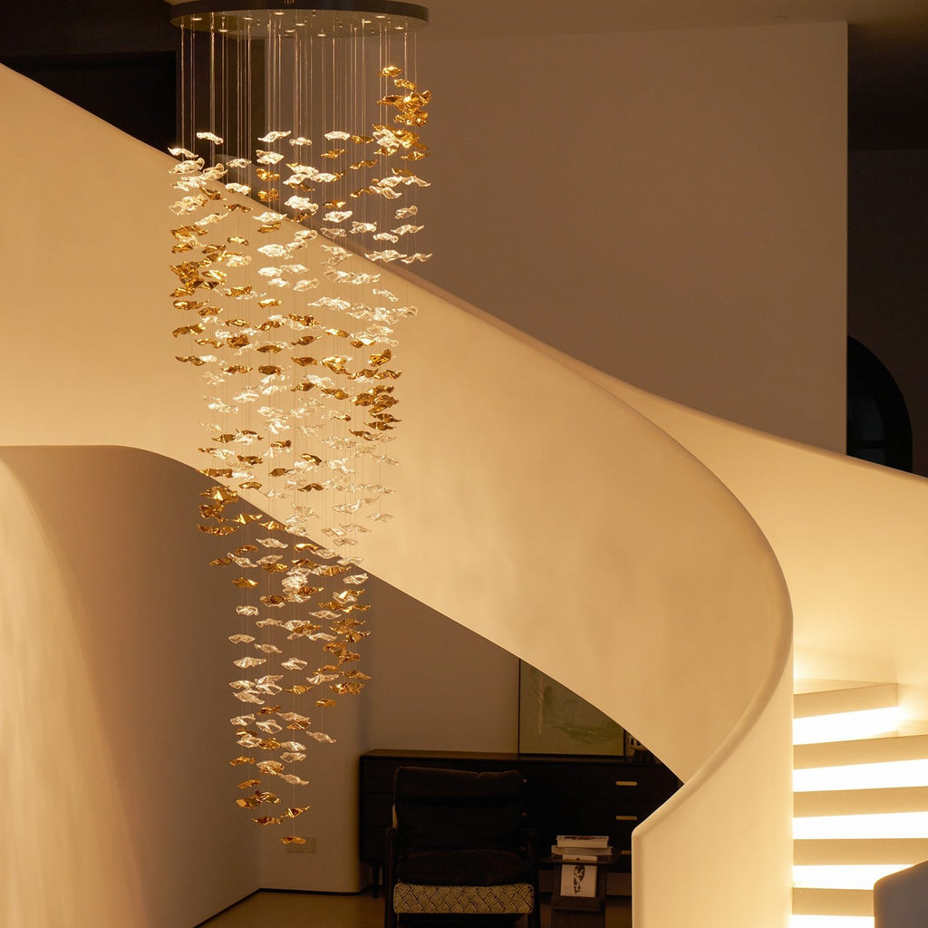 Tidal Art Glass Chandelier