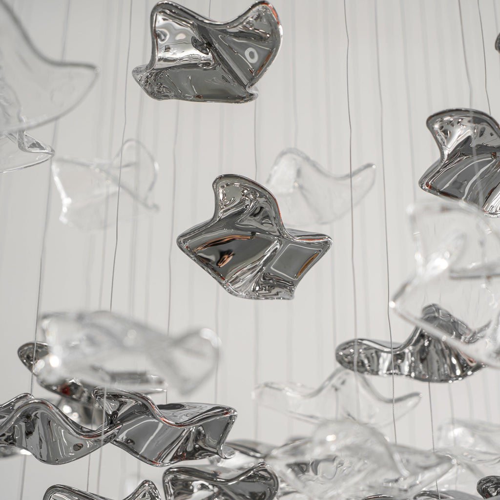 Tidal Art Glass Chandelier
