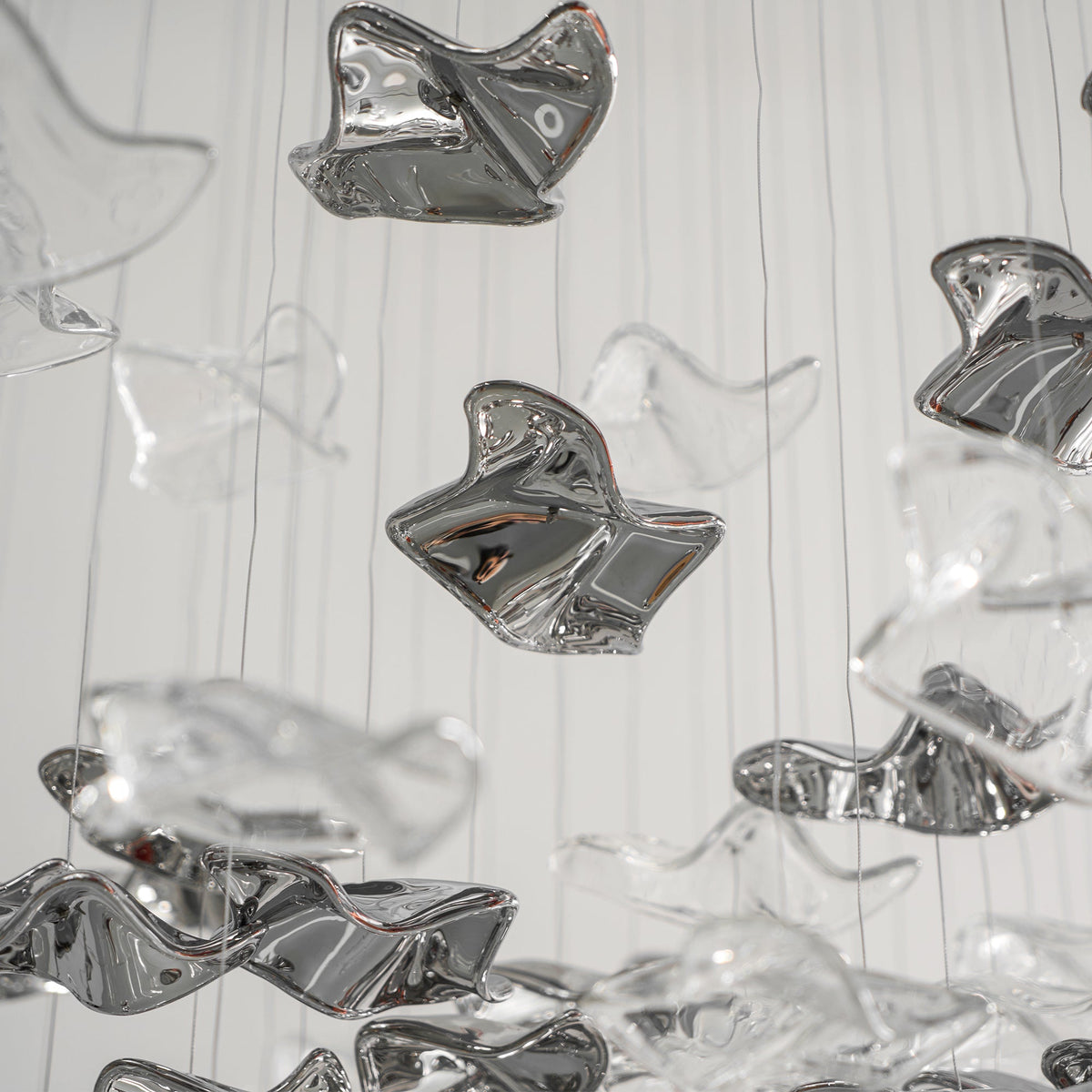 Tidal Art Glass Chandelier