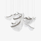 Bird Feather Wings LED Chandelier
