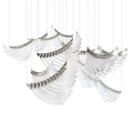 Bird Feather Wings LED Chandelier