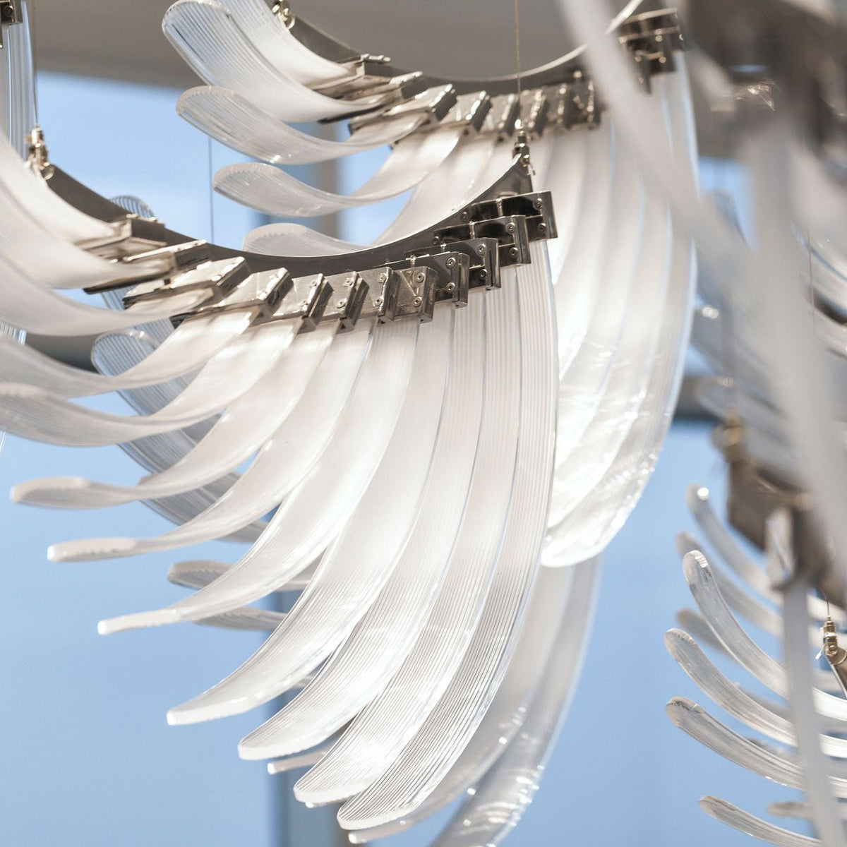 Bird Feather Wings LED Chandelier