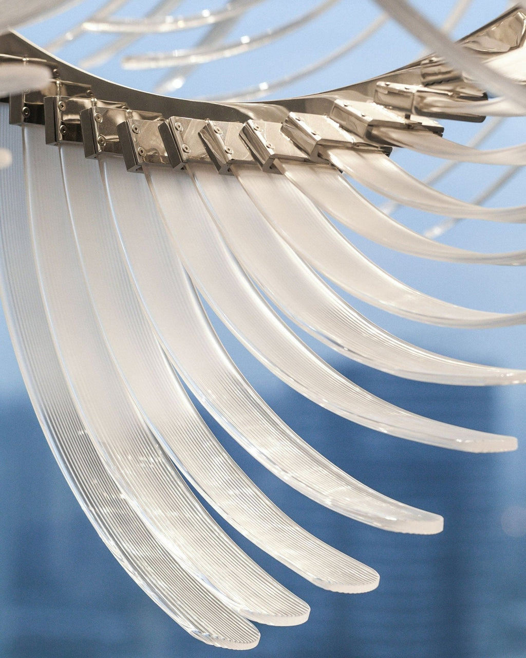 Bird Feather Wings LED Chandelier