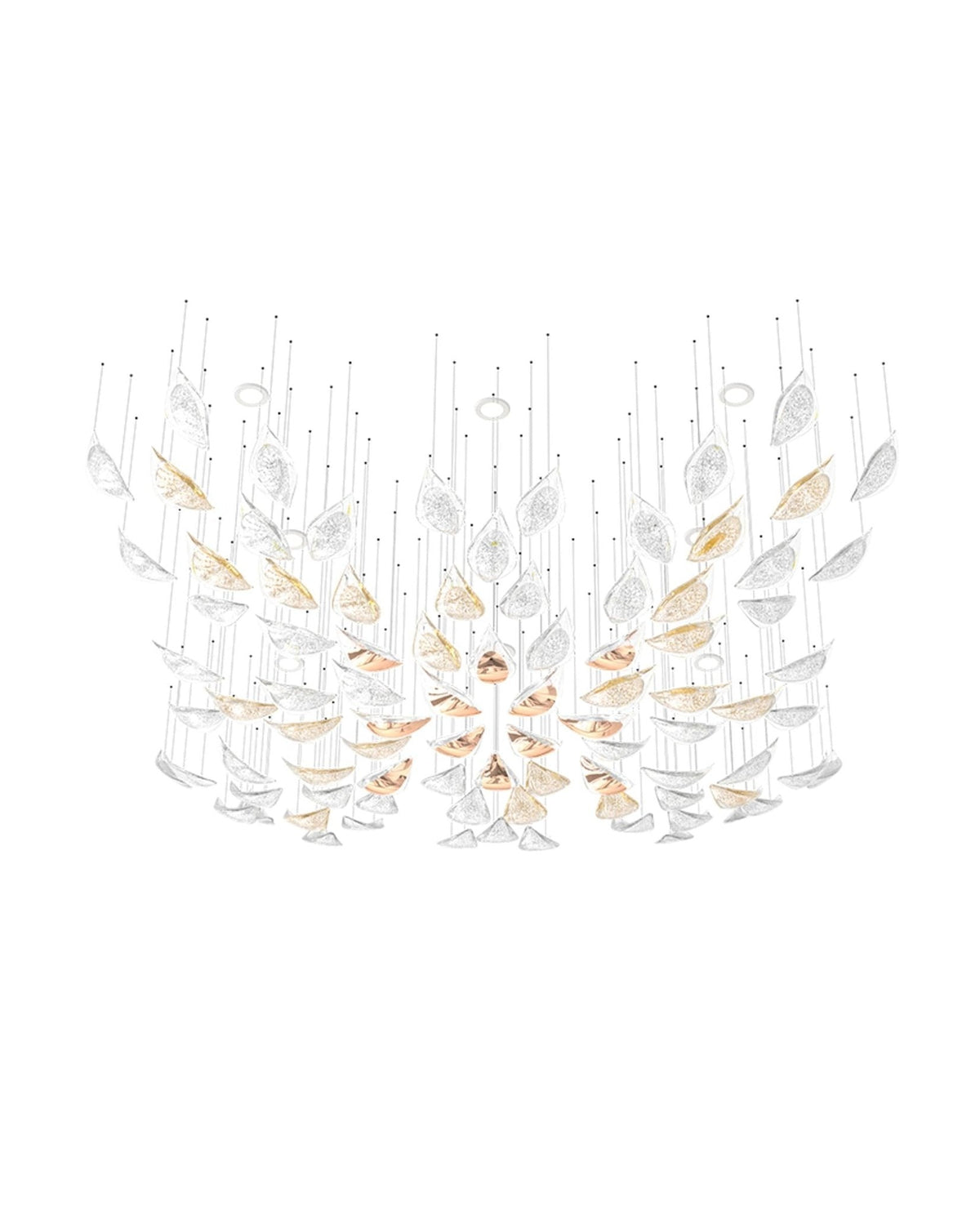 Floating Leaves Chandelier