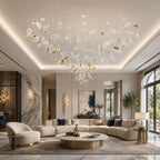 Floating Leaves Chandelier