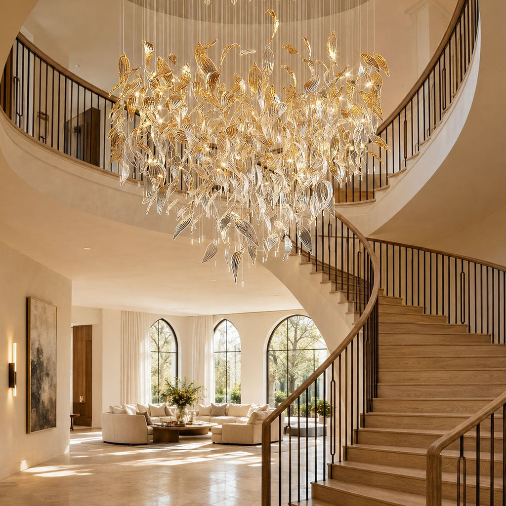 Fluttering Leaves Chandelier