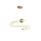 Acrylic Pearls Chandelier