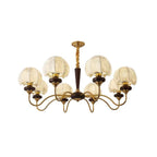 Mushroom Fabric Chandelier