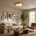 Trio Travertine Ceiling Light