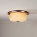 Glass Dome Ceiling Light