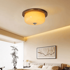 Glass Dome Ceiling Light
