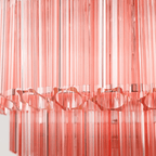 Pink Palermo Glass Chandelier