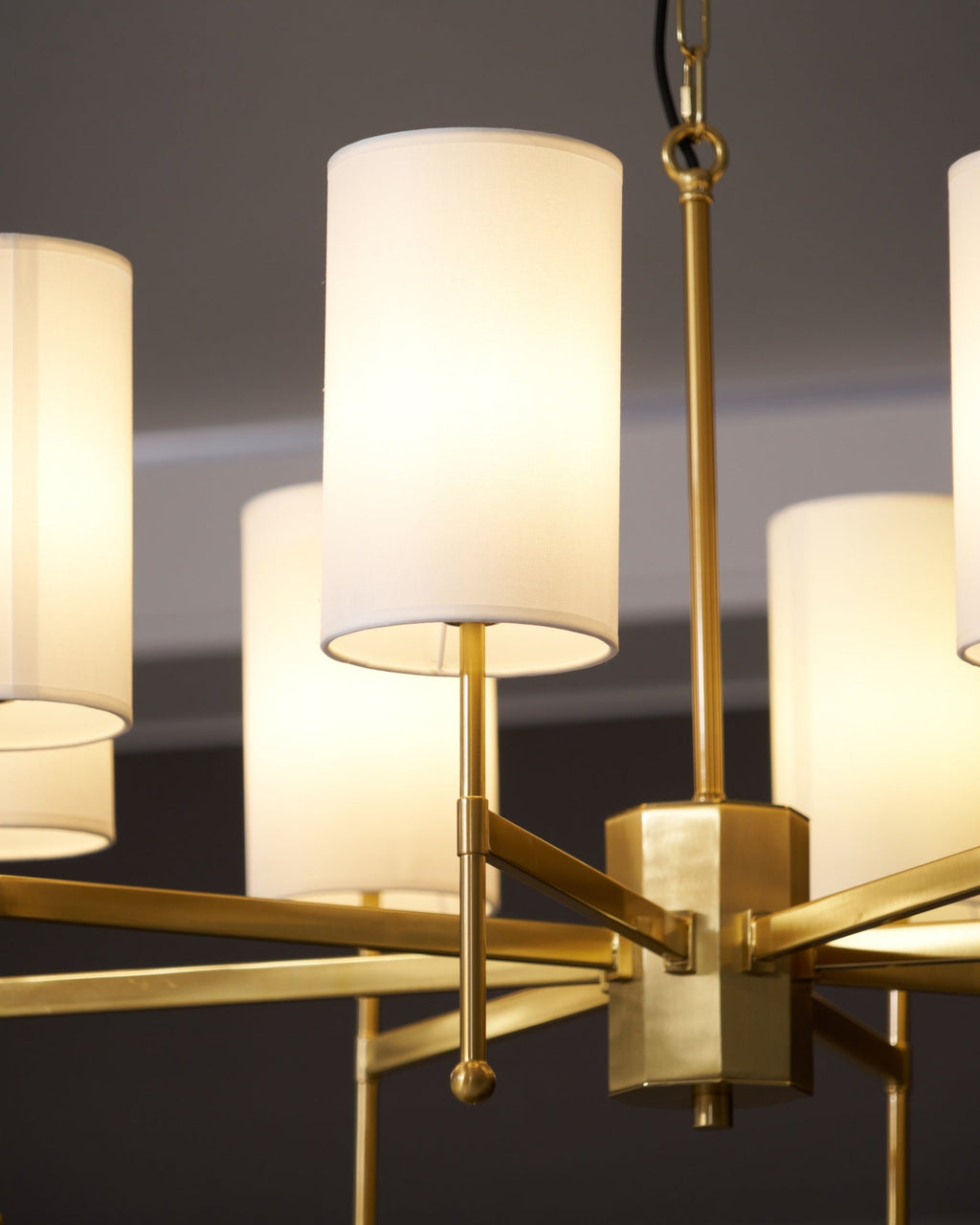 Brilliancess Brass Chandelier
