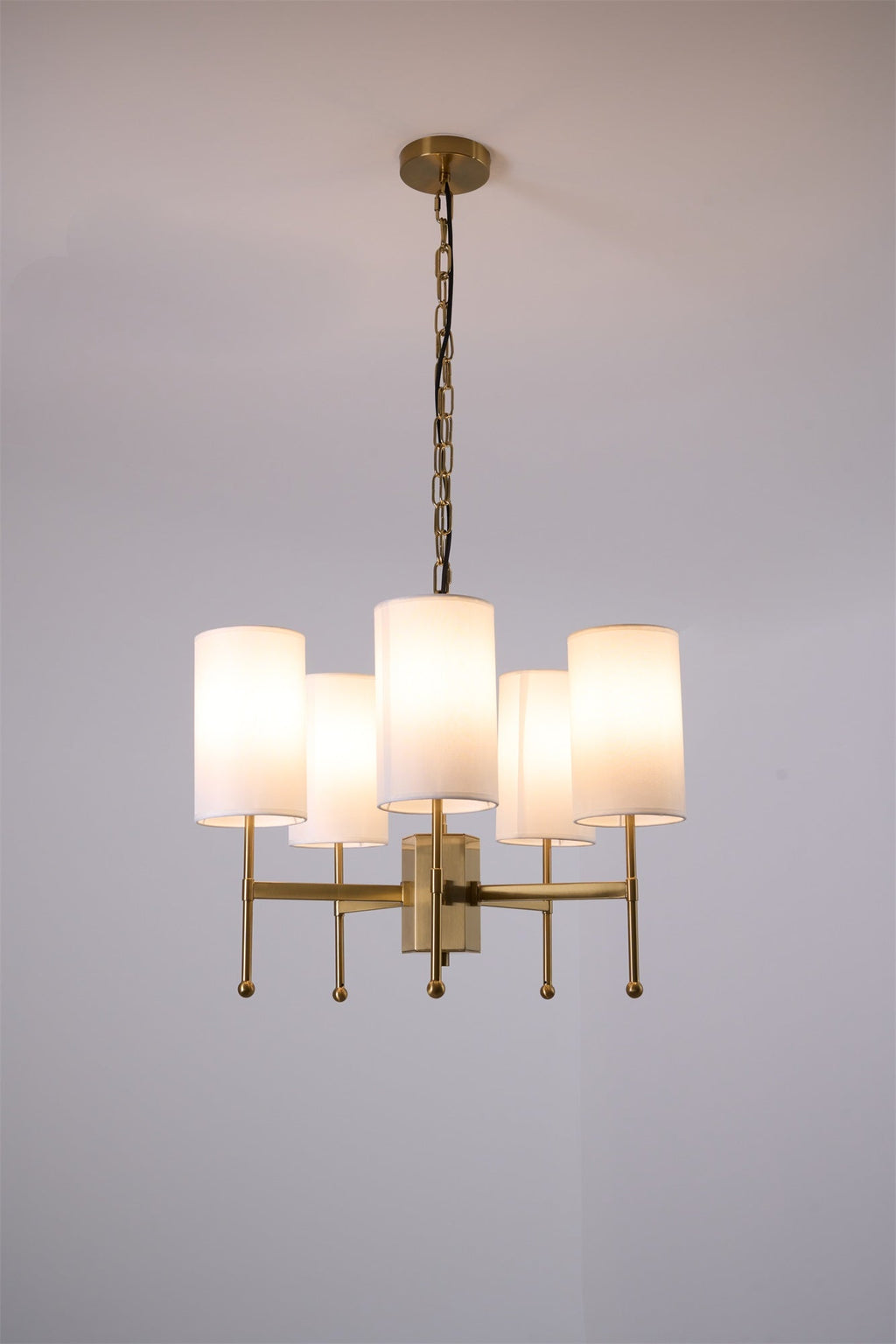 Brilliancess Brass Chandelier