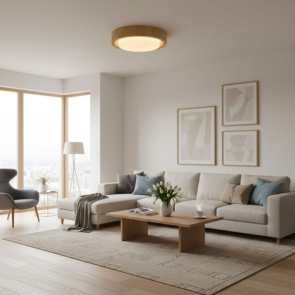 Lunar Ring Ceiling Light