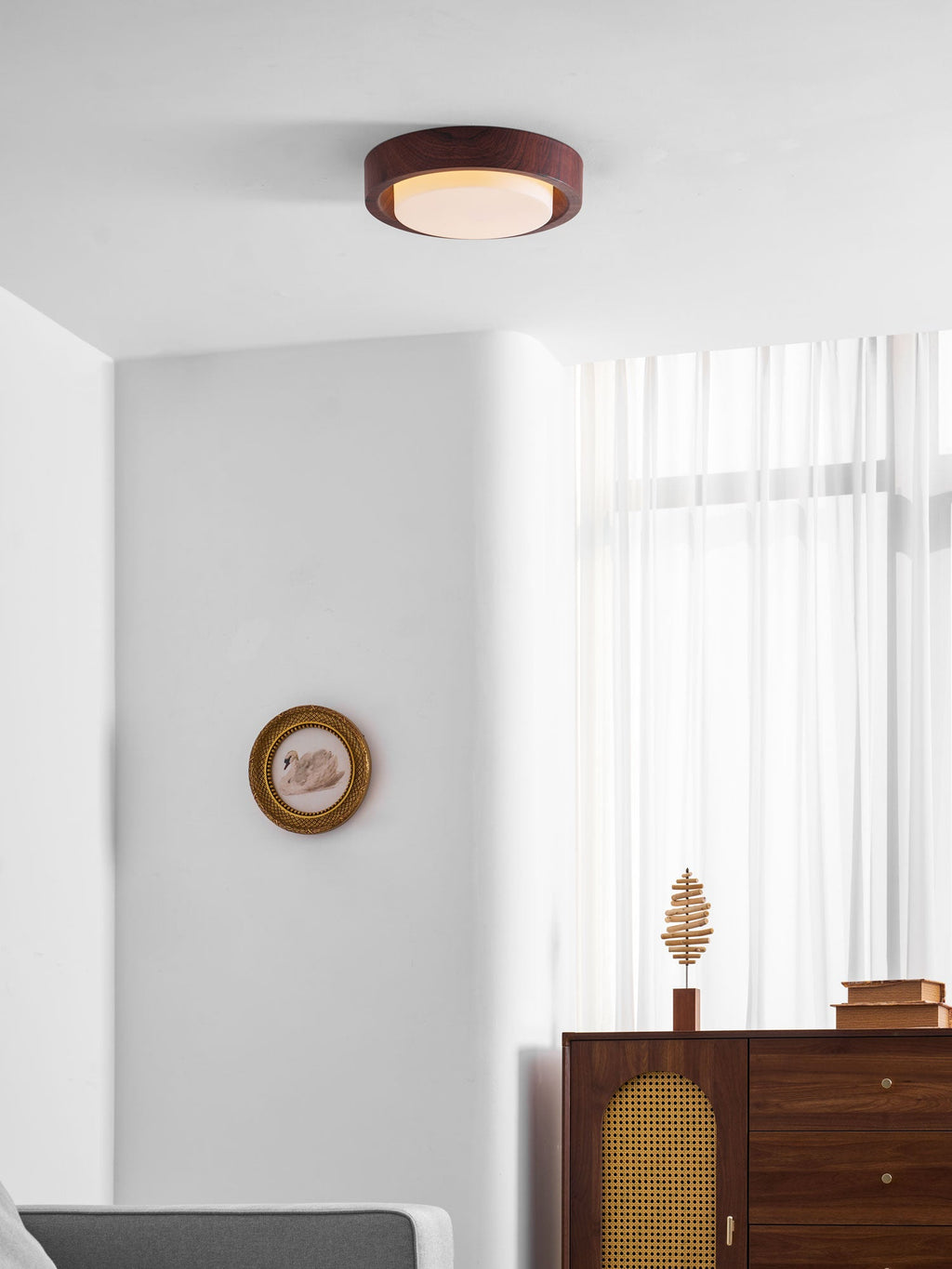 Lunar Ring Ceiling Light