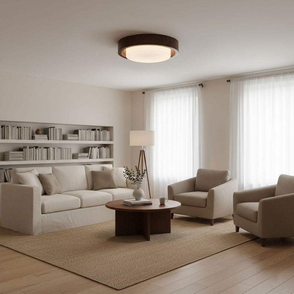 Lunar Ring Ceiling Light