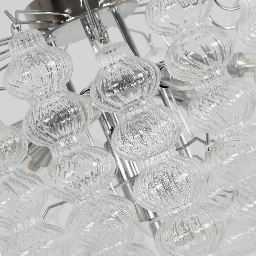 Ripple Column Chandelier