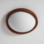 Walnut Curved Edge Ceiling Light