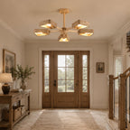 Elementa Travertine Chandelier