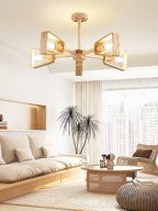 Elementa Travertine Chandelier