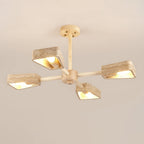 Elementa Travertine Chandelier