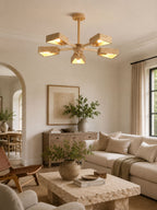 Elementa Travertine Chandelier