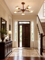Elementa Travertine Chandelier