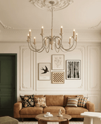 Veyrane Travertine Chandelier