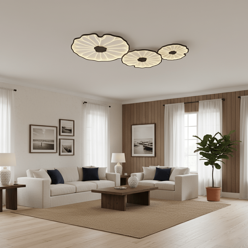 Lotus Leaf Acrylic Ceiling Lamp