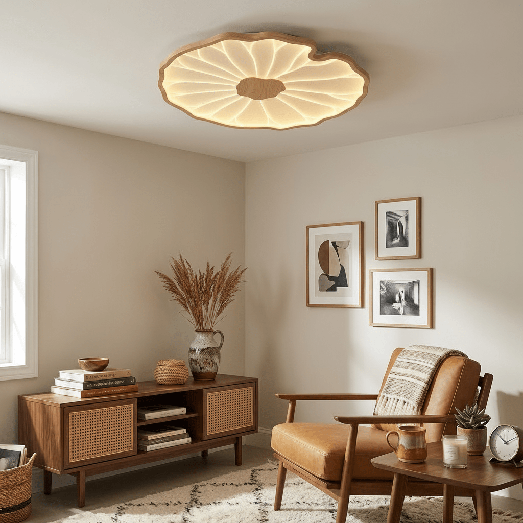 Lotus Leaf Acrylic Ceiling Lamp