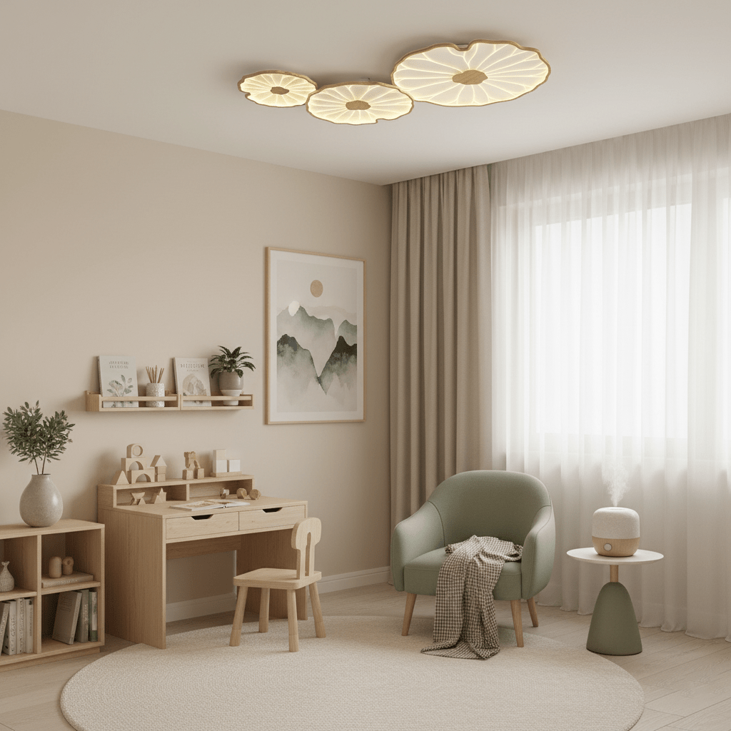 Lotus Leaf Acrylic Ceiling Lamp