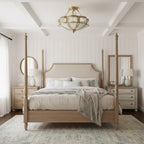 Floral Brass Ceiling Lamp