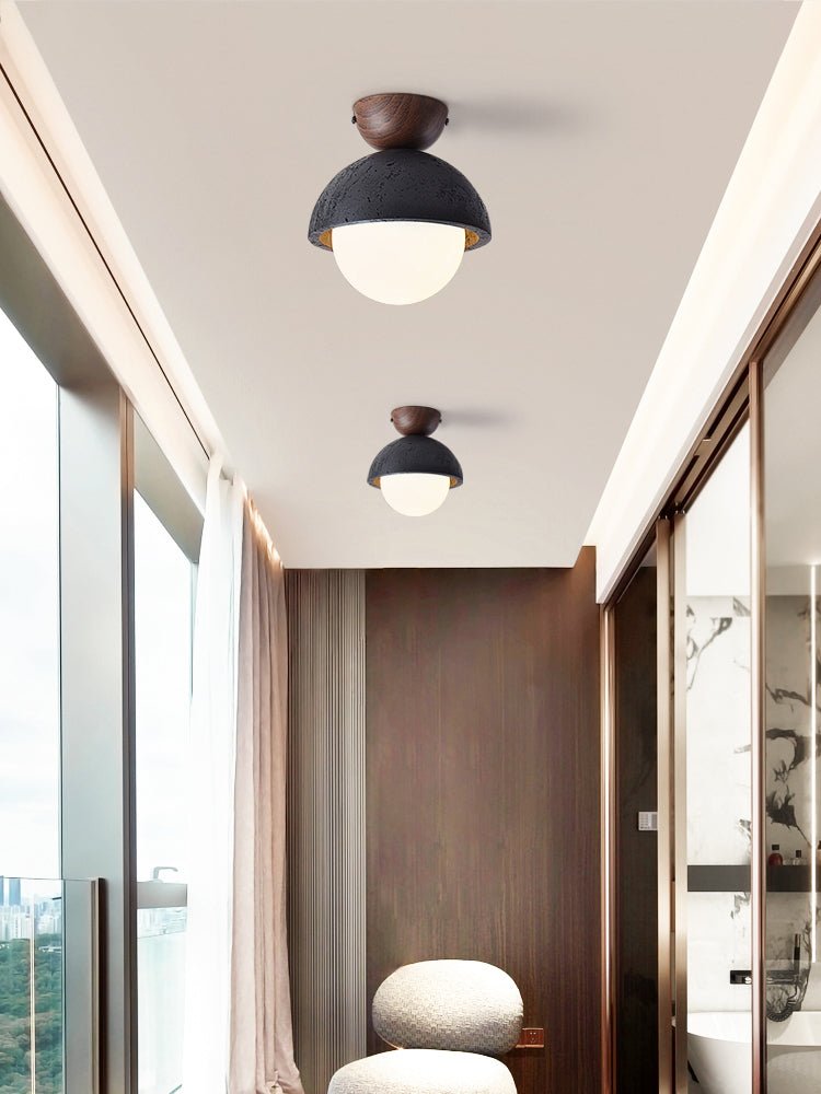 Volcanic Orb Ceiling Lamp