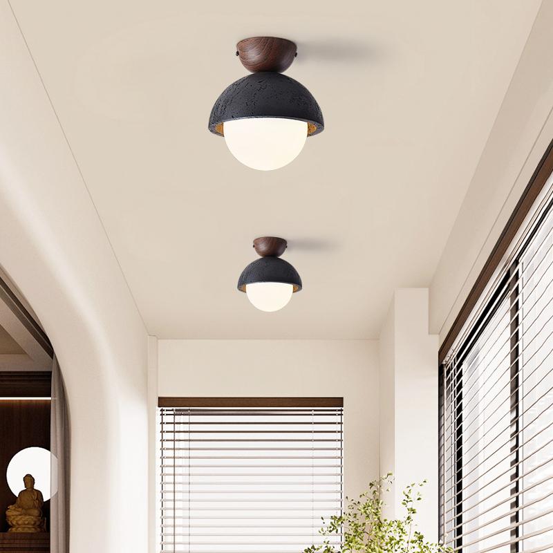 Volcanic Orb Ceiling Lamp