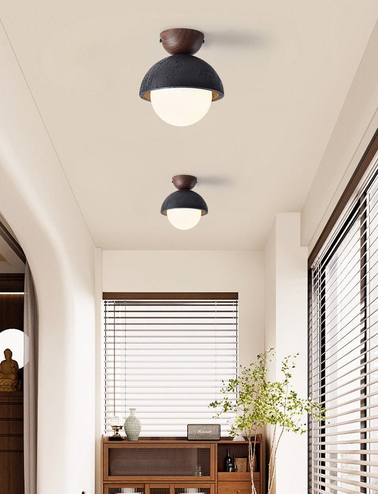 Volcanic Orb Ceiling Lamp
