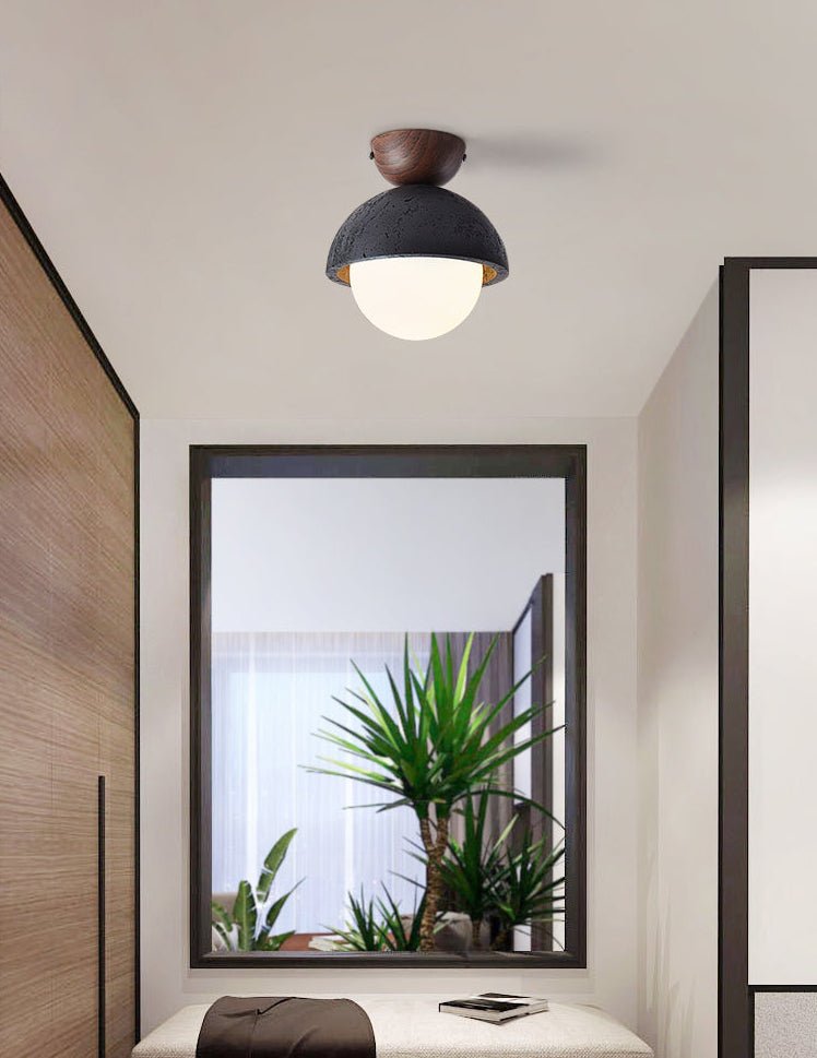Volcanic Orb Ceiling Lamp