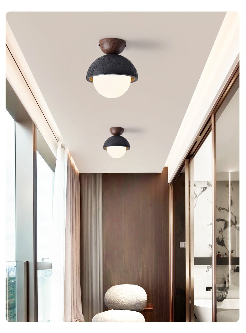 Volcanic Orb Ceiling Lamp