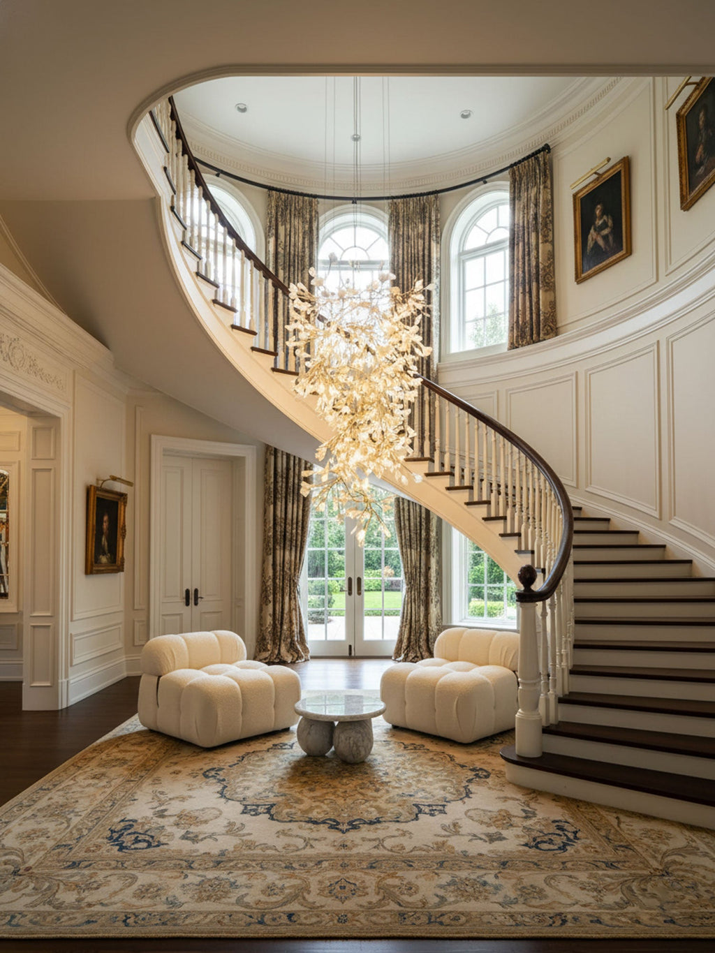 Gingko Vortex Chandelier